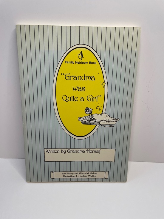 Other - NWT Vintage “Grandma Was Quite a Girl" Heirloom Book.